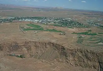 Page vanuit de lucht