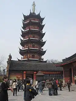 Jimingtempel, Nanjing, huidige gebouw uit 1387