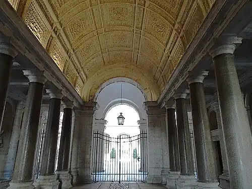 De vestibule.