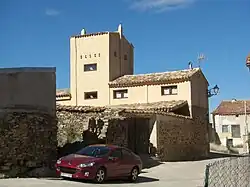 Oude duiventil in Bádenas