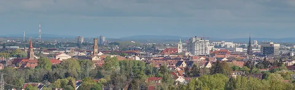 Panorama van Fürth