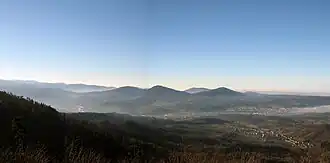 Uitzicht van Bernstein richting zuidwesten