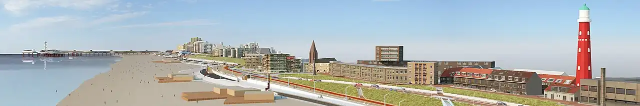 De Boulevard in Scheveningen