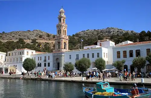 Het klooster van Panormitis