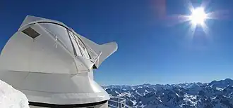 De sterrenwacht op de Pic du Midi de Bigorre wordt beheerd door de Universiteit van Toulouse