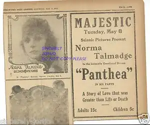 Advertentie voor Panthea