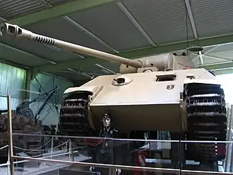 Een Duitse Panther in het Auto- und Technikmuseum Sinsheim.