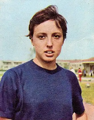 Paola Pigni in 1966.