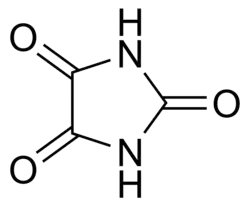Structuurformule van parabaanzuur