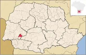 Kaart van Catanduvas