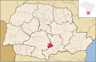 Kaart van Inácio Martins