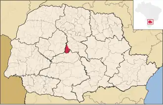 Kaart van Nova Tebas