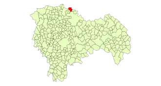 Kaart van Paredes de Sigüenza