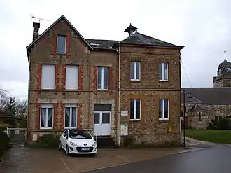 Het voormalige gemeentehuis van Pargny-Resson