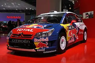 De C4 WRC uit 2010