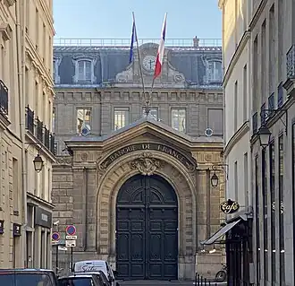 Hoofdkantoor van de bank