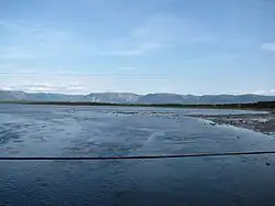 Zich op het Nationaal Park Gros Morne vanaf het dorp