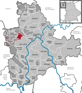 Kaart van Partenstein