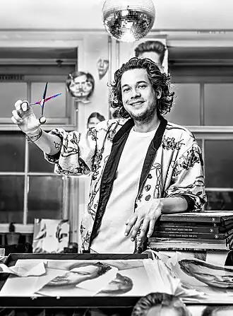 Pascal Tan, tijdens de productie van “An Eye for An Eye” (2021)