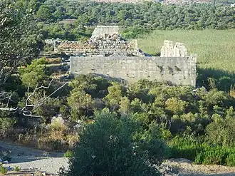 Ruïne van de granarium