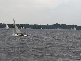 Paterswoldsemeer vanaf de oostelijke oever