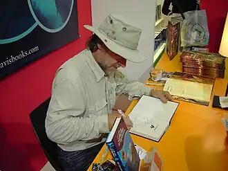 Patrick Lagrou op de boekenbeurs te Antwerpen