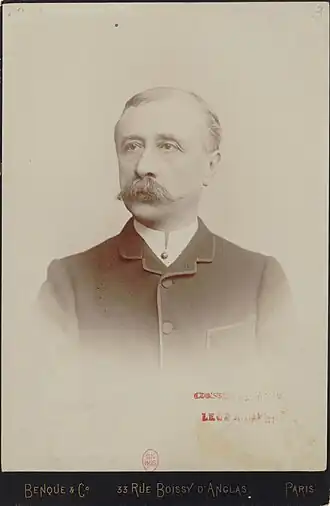 Paul Lacombe in 1897 in Parijs