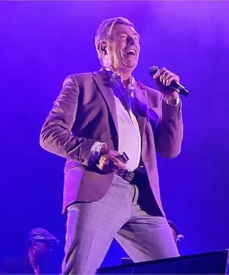 Paul Michiels tijdens een optreden in 2025