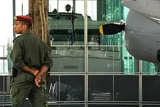 Paviljoen van de Granma in Havana