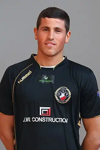 Wszołek met Polonia Warschau in 2011