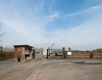 Toegang tot de begraafplaats