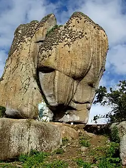 De rots Pedra de Santo Antônio