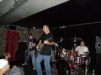 Pegboy live in 2011.