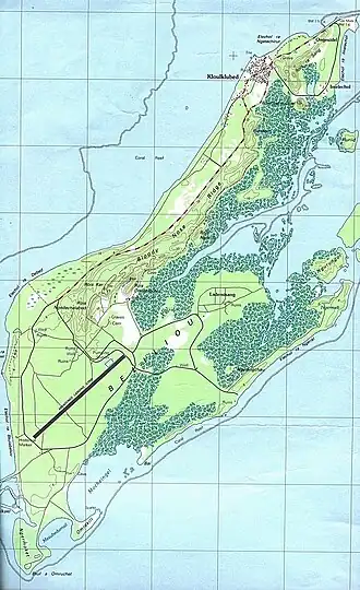 Kaart van Kloulklubed