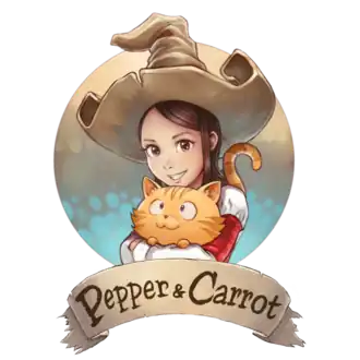 Logo van Pepper&Carrot