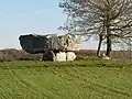 De dolmen de la Petite Pérotte is van het type dolmen angoumoisin