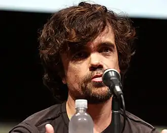 Peter Dinklage in 2013 tijdens Comic Con San Diego.
