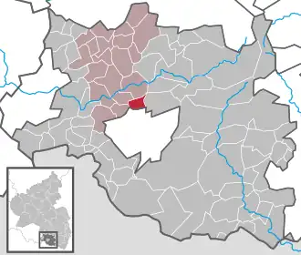 Kaart van Petersberg