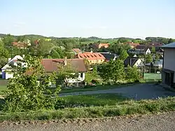 Uitzicht over het dorp (2009)