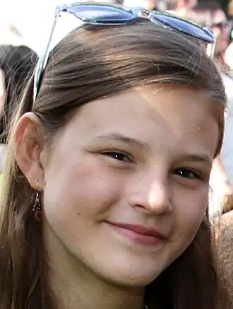 Peyton Kennedy in 2017