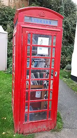 Als boekenstalletje (Cornwall)