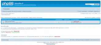 Voorbeeld van een phpBB3-forum.