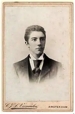 P. H. Schreuder als jonge onderwijzer