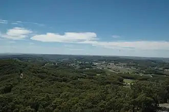 Piccadilly gezien vanaf Mount Lofty