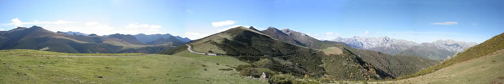 Picos de Europa ter hoogte van "San Glorio", 1608 meter boven de zeespiegel