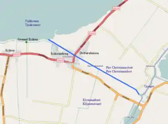 Kaart van Zevenbuurt