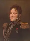 Generaal Pierre Chabert, commandant van het Legioen van Eer