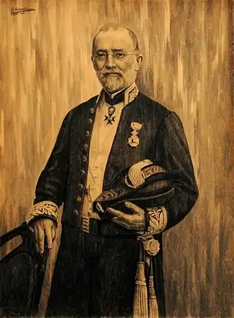 Postuum portret in houtskool vervaardigd door Charles Vander Velpen in 1935, vermoedelijk in opdracht van François du Four. Het werk bevindt zich in het Stadsarchief Turnhout.