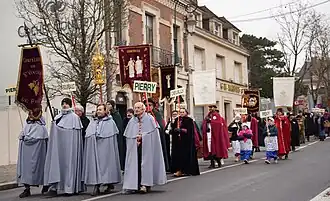 De optocht van Sint-Vincentius op de laan (2024)