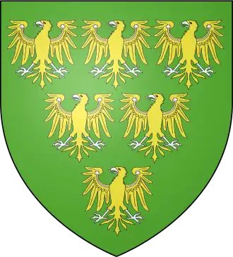 Wapenschild van Piers Gaveston